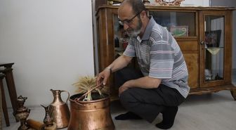 Ömrünü verdiği sanat, evinin en değerli süsüne dönüştü