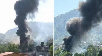 Pakistan ordusuna ait helikopter düştü! 22 asker hayatını kaybetti