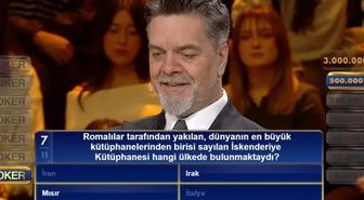 Romalılar tarafından yakılan, dünyanın en büyük kütüphanelerinden birisi sayılan İskenderiye Kütüphanesi hangi ülkede bulunmaktaydı?
