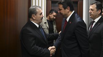 Saadet Partisi Genel Başkanı Arıkan'dan BBP Genel Başkanı Destici'ye ziyaret