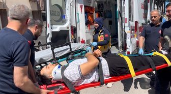 Sinop'ta otomobil kapısına çarpan motosikletli yaralandı