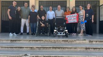 Tekirdağ'da kermes geliriyle ihtiyaç sahiplerine tekerlekli sandalye desteği