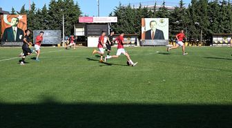 Tekirdağ'da polisler ile çocuk evlerinde kalan gençler dostluk maçında buluştu