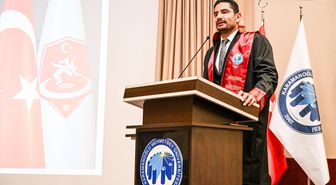 TGF Başkanı Taha Akgül'e KMÜ tarafından fahri doktora verildi
