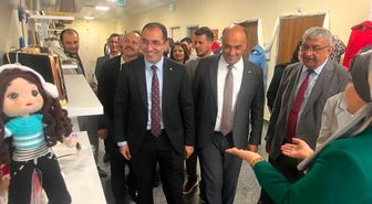 Toplum Ruh Sağlığı Merkezi kursiyerlerinin el emeği ürünleri sergilendi
