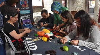 Trabzon'da Kültür Yolu Festivali atölye çalışmasıyla devam etti