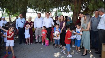 Turgutlu'da özel gereksinimli öğrencilere yıl sonu şenliği