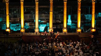 39. Uluslararası İzmir Festivali'nde Quatuor Magenta sahne aldı