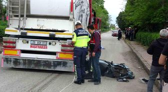 Tır çarpan motosikletli genç hayatını kaybetti, iddianame hazırlandı