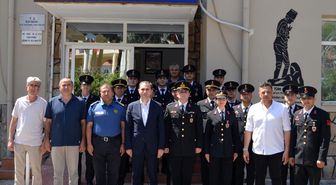 Bayındır Kaymakamı Mete'den Jandarma'ya kuruluş yıl dönümü ziyareti