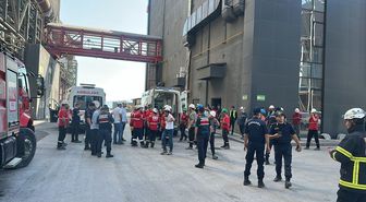 Bilecik'teki çelik fabrikasında meydana gelen patlamada 3 kişi yaralandı