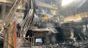 Osmaneli'nde demir çelik fabrikasında şiddetli patlama: 3 işçi yaralandı