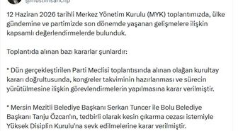 CHP'de Tanju Özcan ve Serkan Tuncer'e ihraç talebi