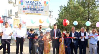Cizre Yakacık İlk ve Ortaokulunda yıl sonu şenliği