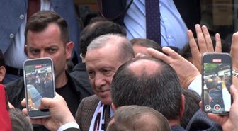 Erdoğan Edirne'de vatandaşlarla buluştu