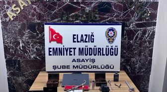 Elazığ'da hırsızlık yaptıkları iddiasıyla yakalanan 4 şüpheli tutuklandı