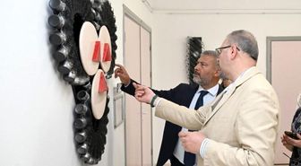 Engelliler Entegre Yüksekokulundan 'Yıl Sonu Sergisi'