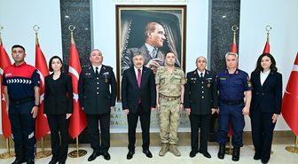 Vali Yılmaz, Jandarma Teşkilatının 187. Yıl Dönümünde Personeli Kabul Etti