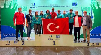 FISU Dünya Üniversiteler Güreş Şampiyonası'nda kadın millilerden 3 altın, 1 gümüş madalya