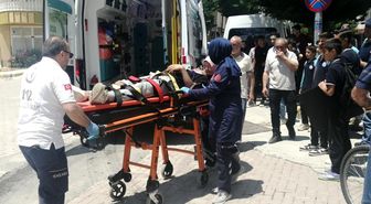 Isparta'da otomobil ile motosiklet çarpıştı: 1 yaralı