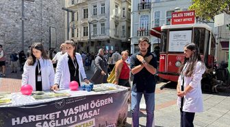 İstanbul'da 'Hareket Yaşını Öğren, Sağlıklı Yaşa' etkinliği düzenlendi