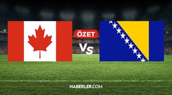 Kanada Bosna Hersek maç özeti ve golleri! (ÖZET) Kanada Bosna Hersek kaç kaç bitti, golleri kim attı?