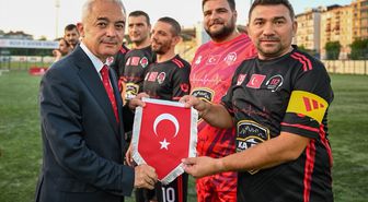 Kırklareli'nde Kurumlar Ligi Futbol Turnuvası sürüyor