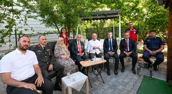 Kırklareli Valisi'nden şehit ailesi ve gazi ziyareti
