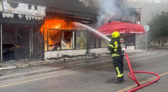 Mersin'de fırında çıkan yangın hasara neden oldu