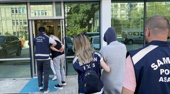 Samsun'daki fuhuş operasyonunda yakalanan 2 zanlı tutuklandı