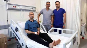 Hatay'da sırtından 1.5 kg tümör çıktı