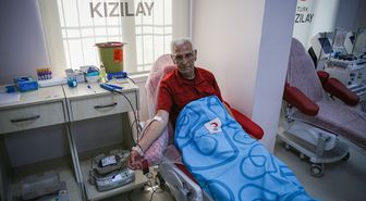 Türk Kızılaya bağışladığı 326 ünite kanla hastalara umut oldu