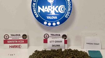 Yalova'da uyuşturucu operasyonunda 2 tutuklama