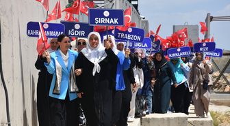 81 il şehit ve gazi ailesi Cudi Dağı'nda 'Terörsüz Türkiye' için buluştu