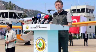 Bakan Yumaklı: Yeşil vatanı havadan koruyoruz