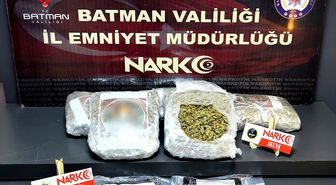 Batman'da tırda 13 kilo uyuşturucu ele geçirildi