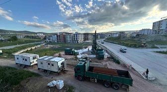 Bayburt'ta yeraltı suyu aramalarında 150 metrede suya ulaşıldı