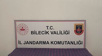 Bilecik'te 9 bin 900 doldurulmuş makaron ele geçirildi