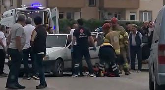 Bursa'da minibüs ile otomobil çarpıştı: 9 yaralı