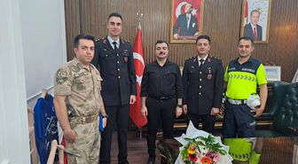 Dicle Kaymakamı Mustafa Atış, jandarmanın 187. kuruluş yıl dönümünü kutladı