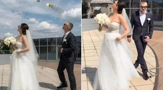 En mutlu günleri kabusa döndü: Cephe hattındaki düğünde Rus intihar dronu patladı