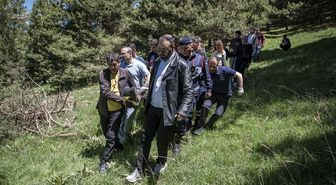 Erzurum'da ekipler kalp krizi geçiren izci için seferber oldu