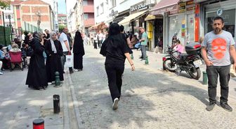 Eskişehir'de bir öğrenci LGS'ye son anda yetişti