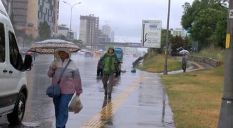 İstanbul'da sağanak etkili oldu