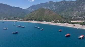 Likya Yolu'nun kalbindeki Adrasan dört mevsim tatilcilerin gözdesi