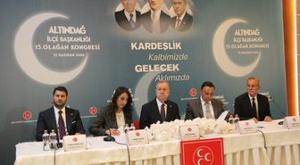 MHP Genel Başkan Yardımcısı Durmaz, partisinin Altındağ İlçe Başkanlığı Kongresi'nde konuştu Açıklaması