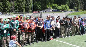 Rize'de Kulüpler Türkiye Paintball Şampiyonası'nın 2. ayak müsabakaları başladı