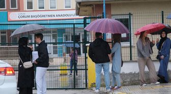 Samsun ve Çorum'da LGS kapsamındaki merkezi sınava 20 bin 229 öğrenci girdi