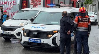 Sancaktepe'de inşaat alanında kısmi toprak kayması meydana geldi