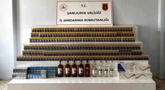 Şanlıurfa'da 2 bin 558 paket gümrük kaçağı sigara ele geçirildi